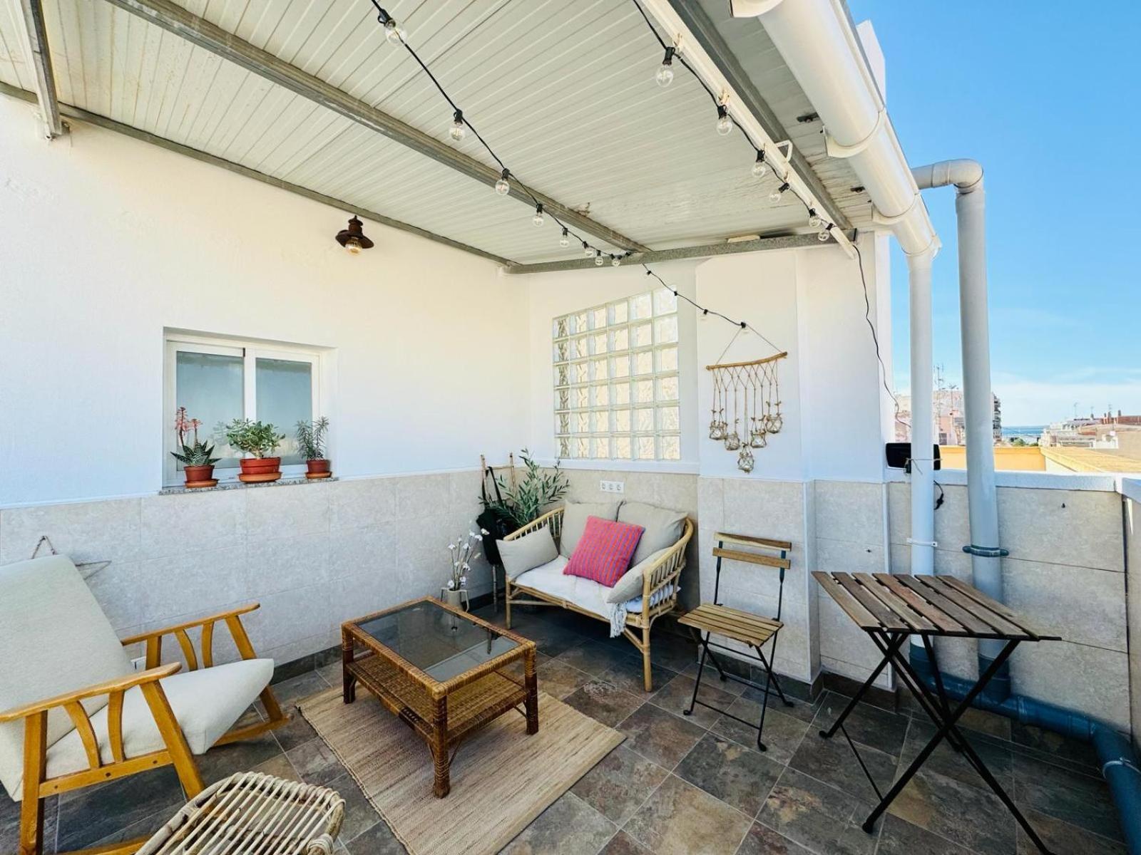 Casa Bonita Avec Roof-Top Santa Pola Kültér fotó